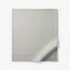 The Company Store Classic Stripes And Plaids Cool Yarn-dyed Cotton Percale Flat Bed Sheet