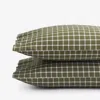 The Company Store Classic Stripes And Plaids Cool Yarn-dyed Cotton Percale Pillowcase Set