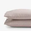 The Company Store Classic Stripes And Plaids Cool Yarn-dyed Cotton Percale Pillowcase Set