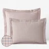 The Company Store Classic Stripes And Plaids Cool Yarn-dyed Cotton Percale Sham