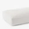 The Company Store Classic Ultra-cozy Cotton Velvet Cotton Flannel Fitted Bed Sheet In Ivory