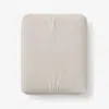 The Company Store Classic Ultra-cozy Cotton Velvet Cotton Flannel Fitted Bed Sheet In Ivory