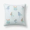 The Company Store Clemencia Decorative Square Pillow Cover In Blue