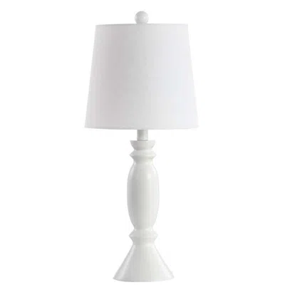 The Company Store Column Table Lamp In White