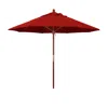 The Company Store Commercial Grade Umbrella With Hardwood Frame In Jockey Red