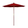 The Company Store Commercial Grade Umbrella With Hardwood Frame In Jockey Red
