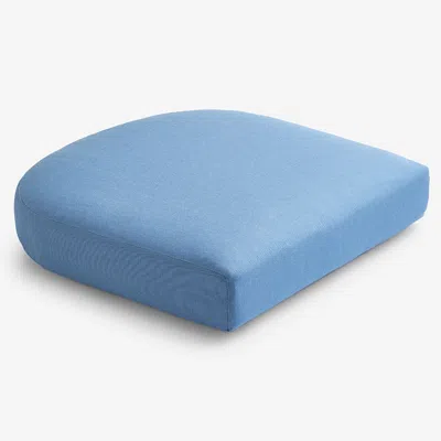 The Company Store Contour Chair Cushion In Air Blue