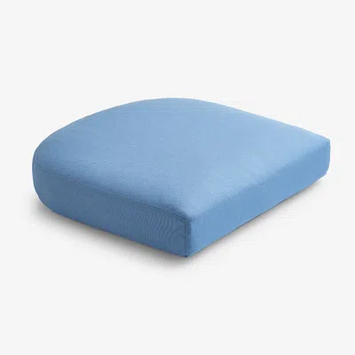 The Company Store Contour Chair Cushion In Air Blue