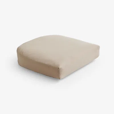 The Company Store Contour Chair Cushion In Antique Beige