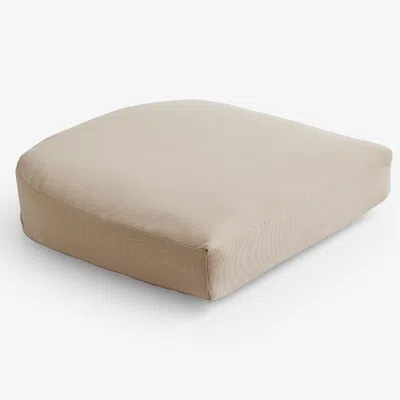 The Company Store Contour Chair Cushion In Antique Beige