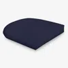 The Company Store Contour Chair Cushion In Blue