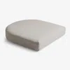 The Company Store Contour Chair Cushion In Gray
