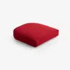 The Company Store Contour Chair Cushion In Jockey Red