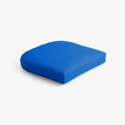 The Company Store Contour Chair Cushion In Pacific Blue