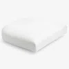 The Company Store Contour Chair Cushion In White