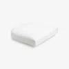The Company Store Contour Chair Cushion In White