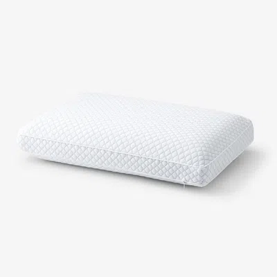 The Company Store Cooling Gel Memory Foam Pillow In White