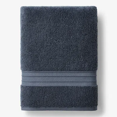 The Company Store Cotton & Tencel™ Lyocell Bath Sheet In Sea Blue