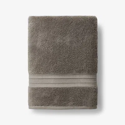 The Company Store Cotton & Tencel™ Lyocell Bath Towel In Gray