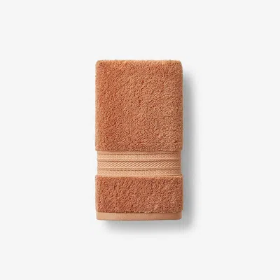 The Company Store Cotton & Tencel™ Lyocell Hand Towel In Orange/coral