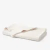 The Company Store Cotton Weave Blanket In Ivory