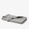 The Company Store Cotton Weave Blanket In Mineral Gray