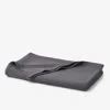 The Company Store Cotton Weave Blanket In Slate Gray