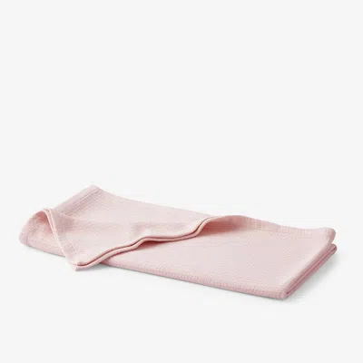 The Company Store Cotton Weave Blanket Throw In Pink