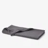 The Company Store Cotton Weave Throw Blanket In Slate Gray