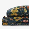 The Company Store Daisies Classic Smooth Sateen Bed Sheet Set