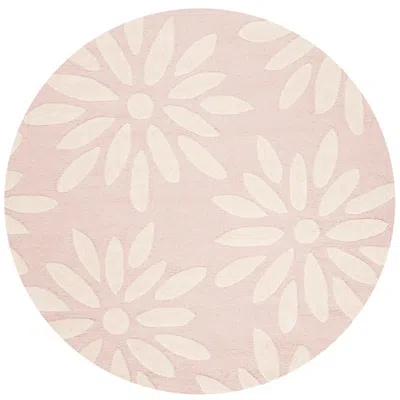 The Company Store Daisy Hand Tufted Wool Rug In Pink