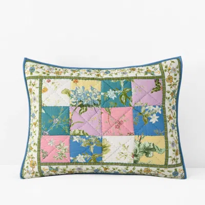 The Company Store Darla Patchwork Quilted Sham, Size King, Cotton |  In Multi
