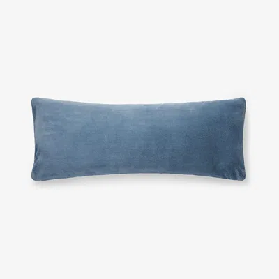 The Company Store Decorative Pillow Cover In Slate Blue