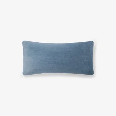 The Company Store Decorative Pillow Cover In Slate Blue