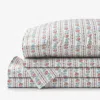 The Company Store Delphine Classic Cool Cotton Percale Bed Sheet Set In Multi