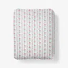 The Company Store Delphine Classic Cool Cotton Percale Fitted Bed Sheet In Multi