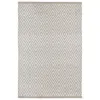 The Company Store Diamond Handwoven Indoor/outdoor Rug In Beige/gray