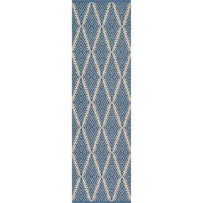 The Company Store Diamond Leaf Handwoven Outdoor Rug