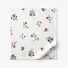 The Company Store Ditsy Dahlia Classic Cool Cotton Percale Flat Bed Sheet
