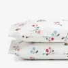 The Company Store Ditsy Dahlia Classic Cool Cotton Percale Pillowcase Set