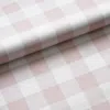The Company Store Ditsy Gingham Wallpaper In Pink