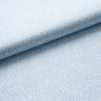 The Company Store Dots Wallpaper In Blue