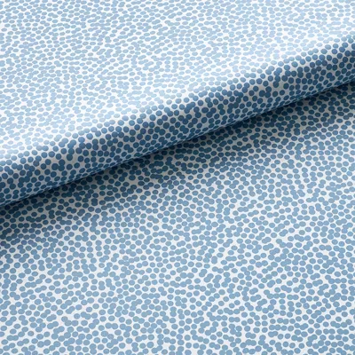 The Company Store Dots Wallpaper In Blue