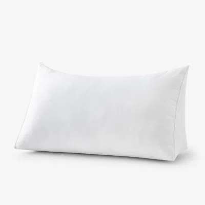 The Company Store Down Alternative Reading Wedge Pillow Insert In White