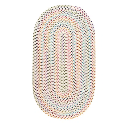 The Company Store Dramatic Static Reversible Braided Rug In Multi