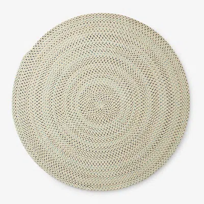 The Company Store Dramatic Static Reversible Braided Rug In Blue
