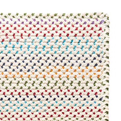 The Company Store Dramatic Static Reversible Braided Rug, Size Swtch, Synthetic/wool |  In Multi