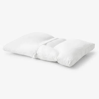 The Company Store Duo Sleep Neck Posture Pillow Cover In White