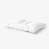 The Company Store Duo Sleep Neck Posture Pillow In White