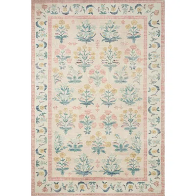 The Company Store Eden Performance Rug In Pink